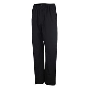 Island Green Mens Golf Inner Drop Hem Waterproof Trousers / Black